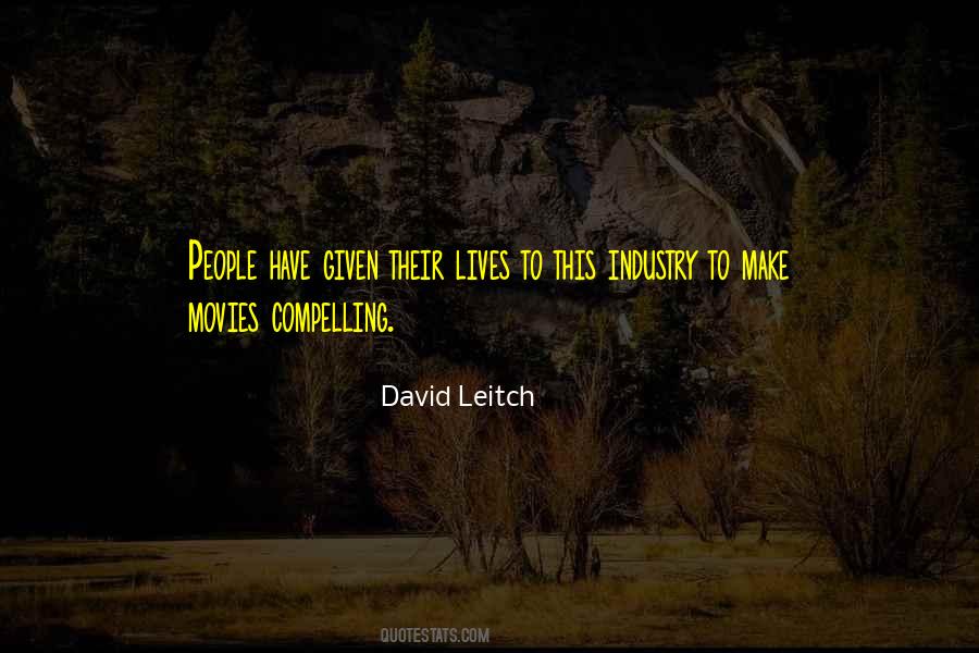 David Leitch Quotes #1374384