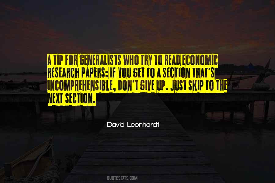 David Leonhardt Quotes #1447877