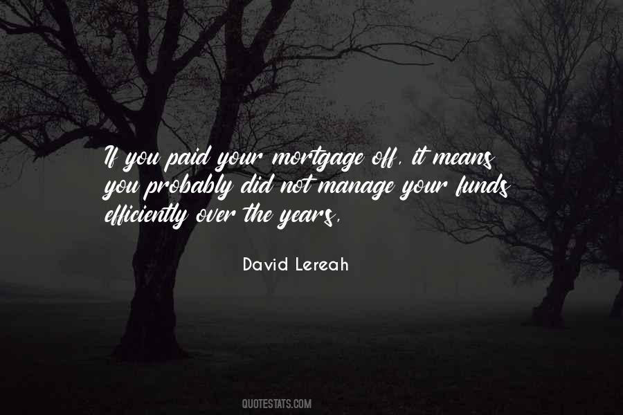 David Lereah Quotes #197265