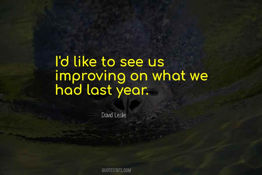 David Leslie Quotes #1035756