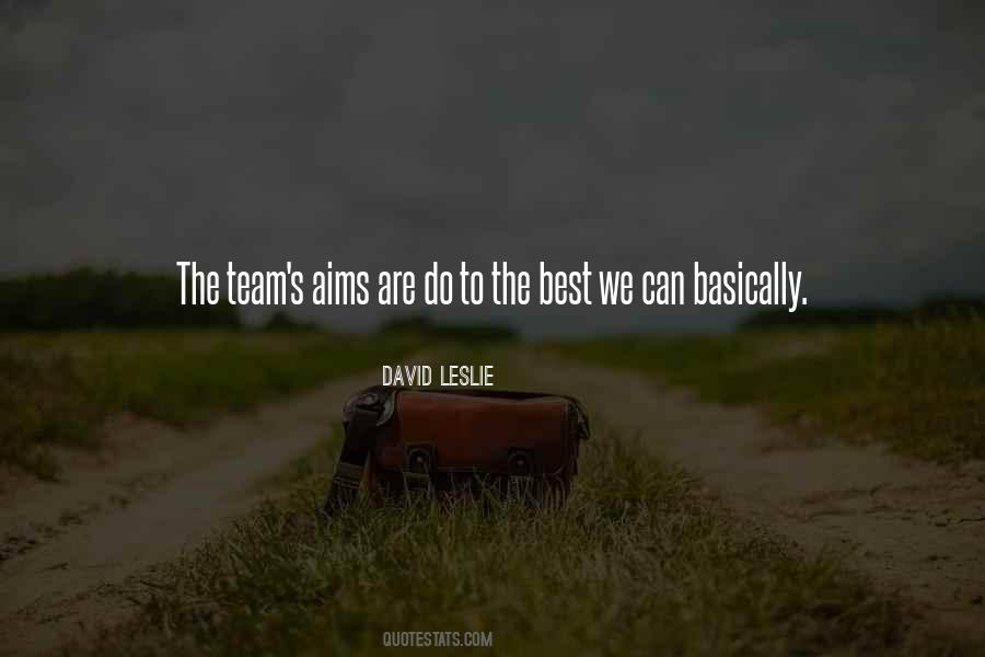 David Leslie Quotes #650515