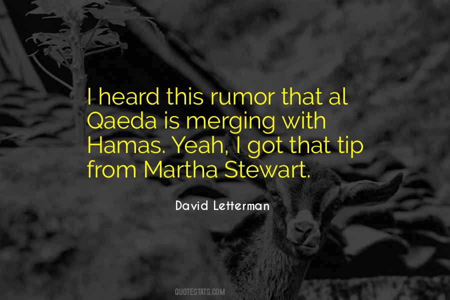 David Letterman Quotes #1204064