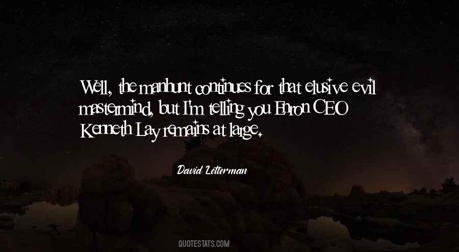 David Letterman Quotes #316921