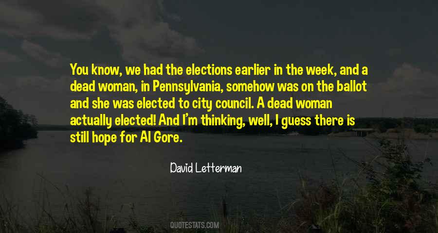 David Letterman Quotes #863616