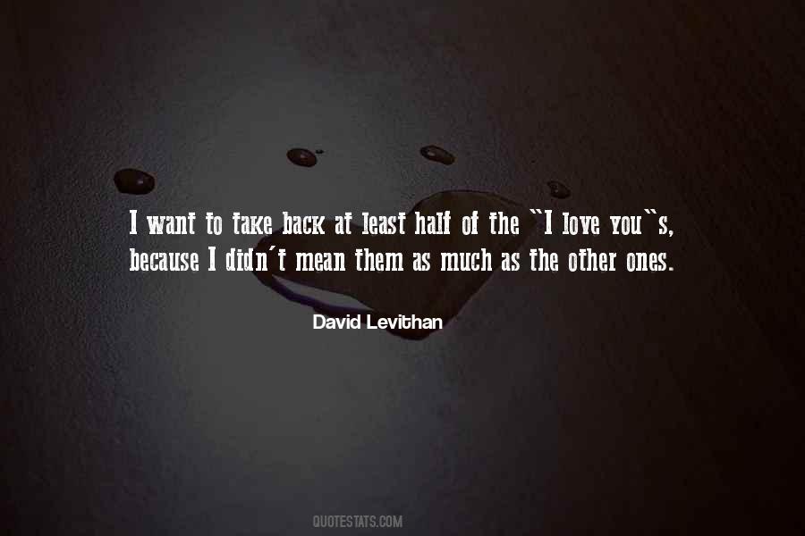 David Levithan Quotes #1054426