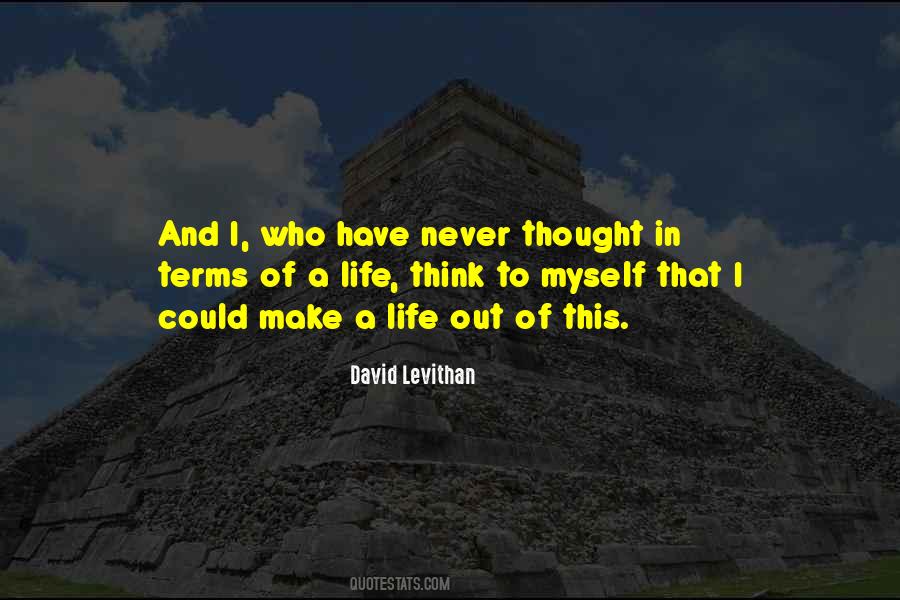 David Levithan Quotes #221673