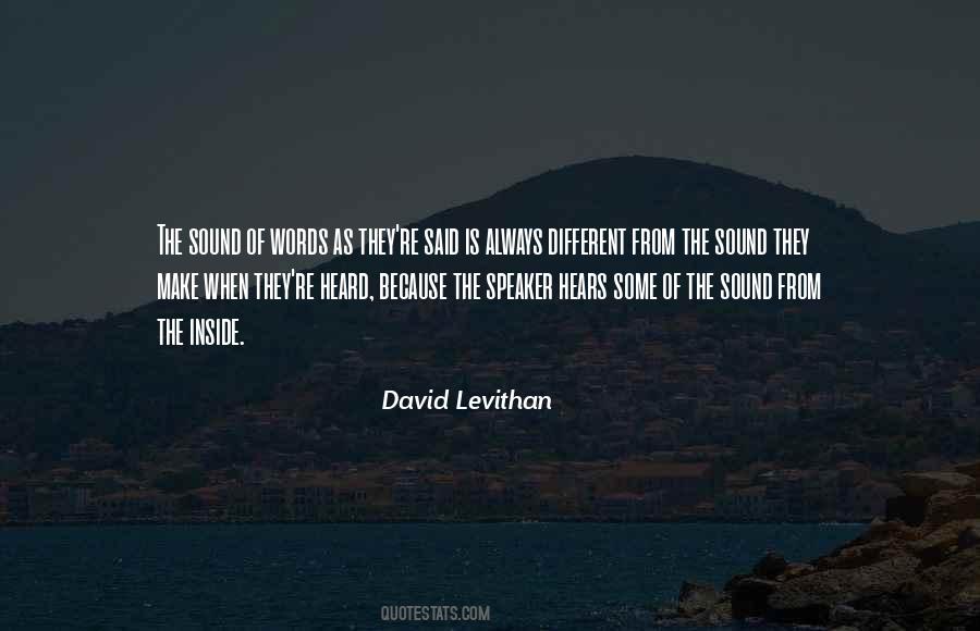 David Levithan Quotes #754588