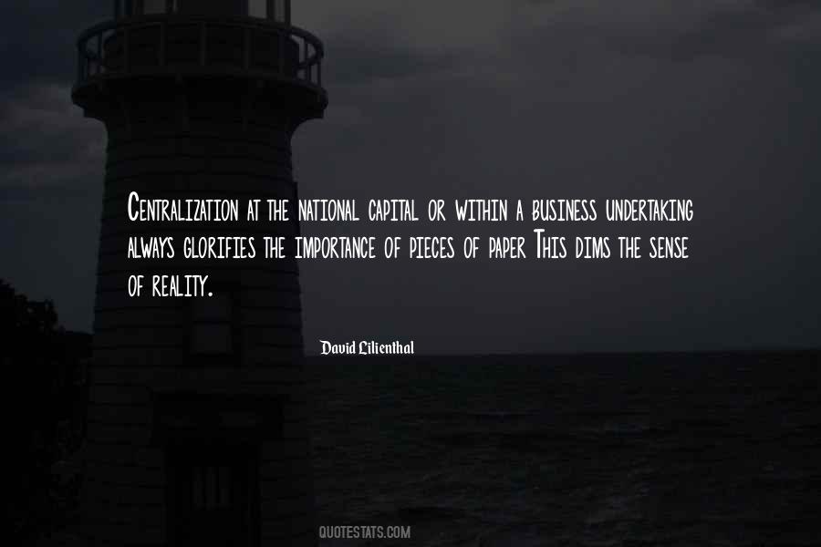 David Lilienthal Quotes #917586