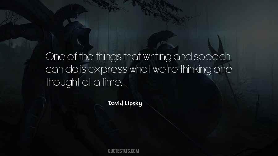 David Lipsky Quotes #1559220