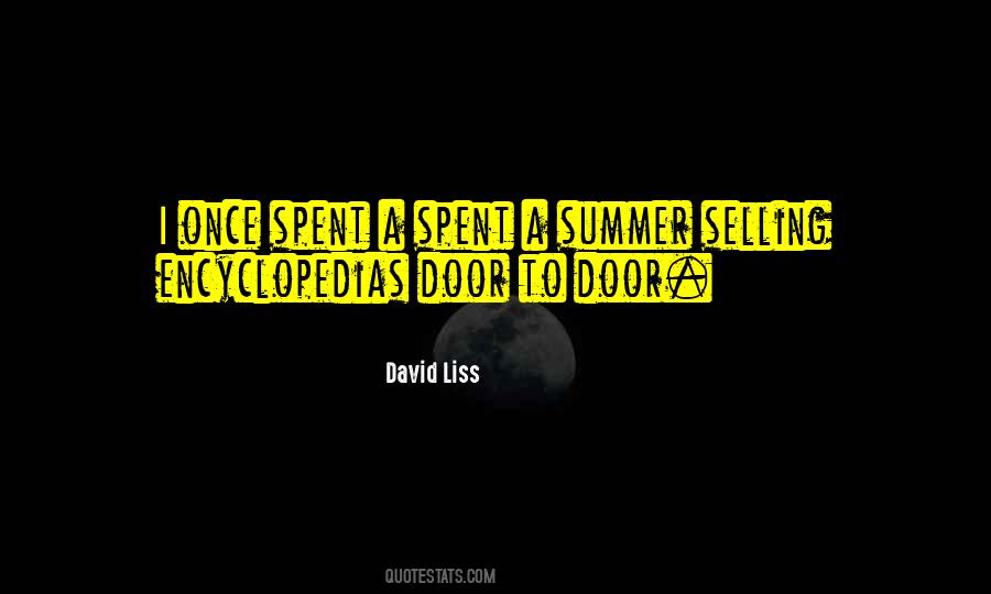 David Liss Quotes #1098896