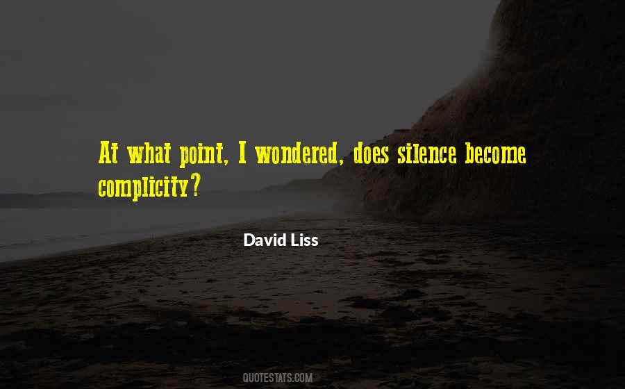 David Liss Quotes #1726986