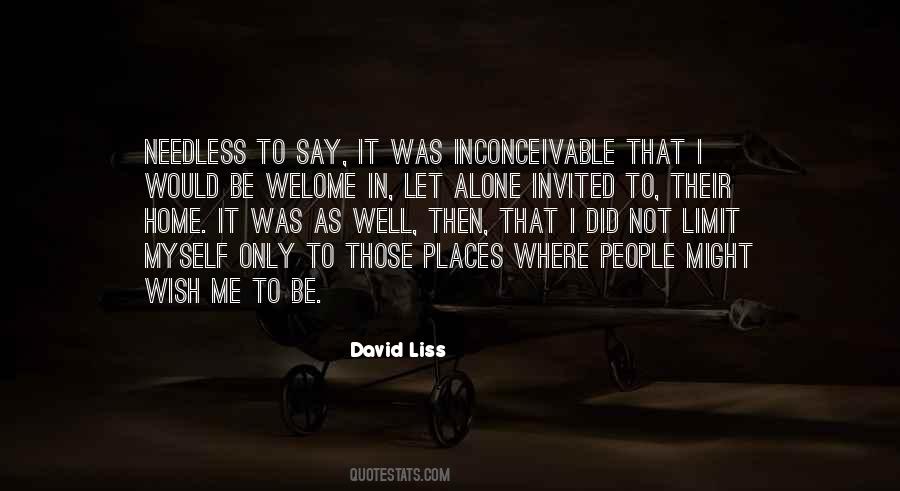 David Liss Quotes #1843369