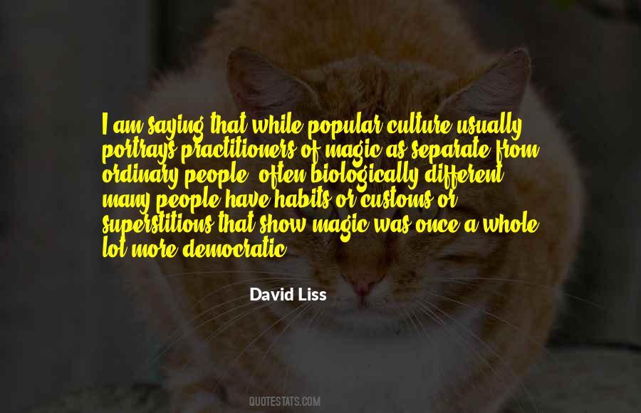 David Liss Quotes #767062