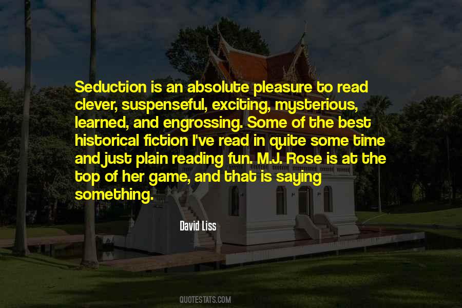 David Liss Quotes #892964