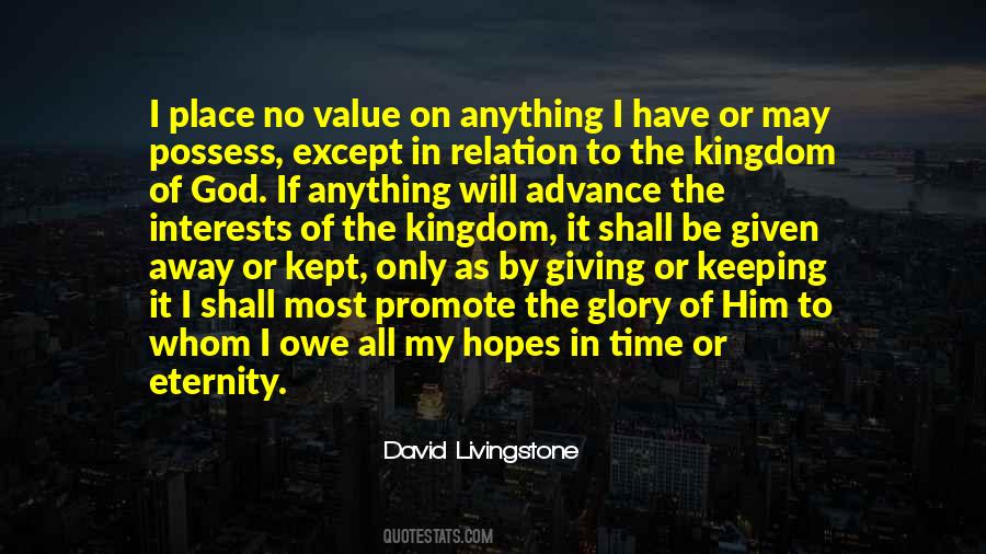 David Livingstone Quotes #345259