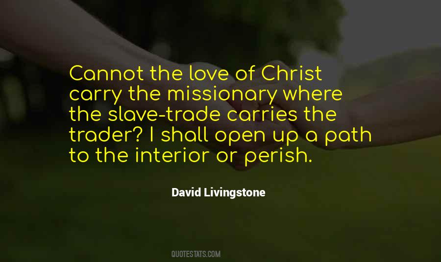 David Livingstone Quotes #854949
