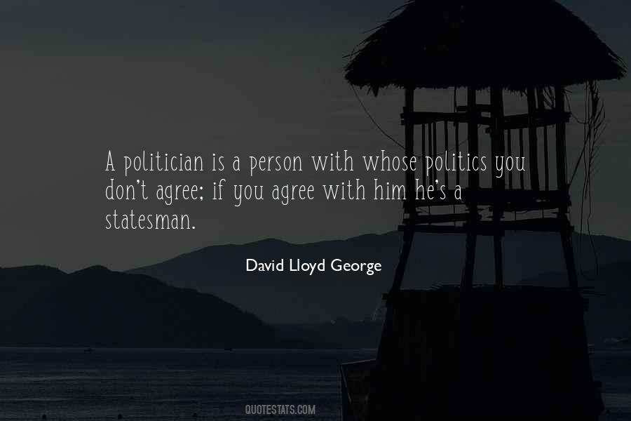 David Lloyd George Quotes #1054416