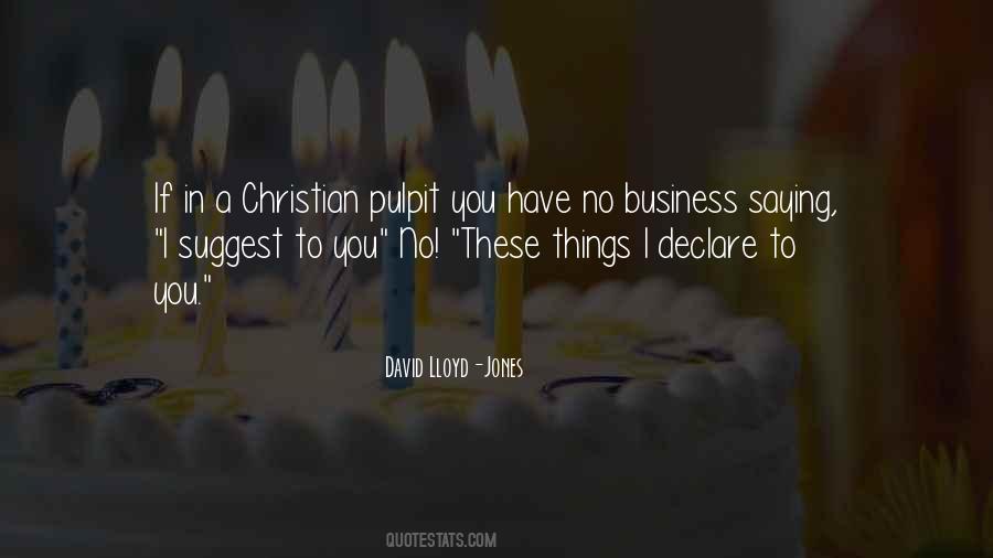 David Lloyd-Jones Quotes #1376101