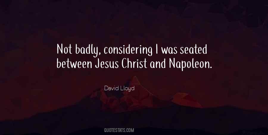 David Lloyd Quotes #1029749