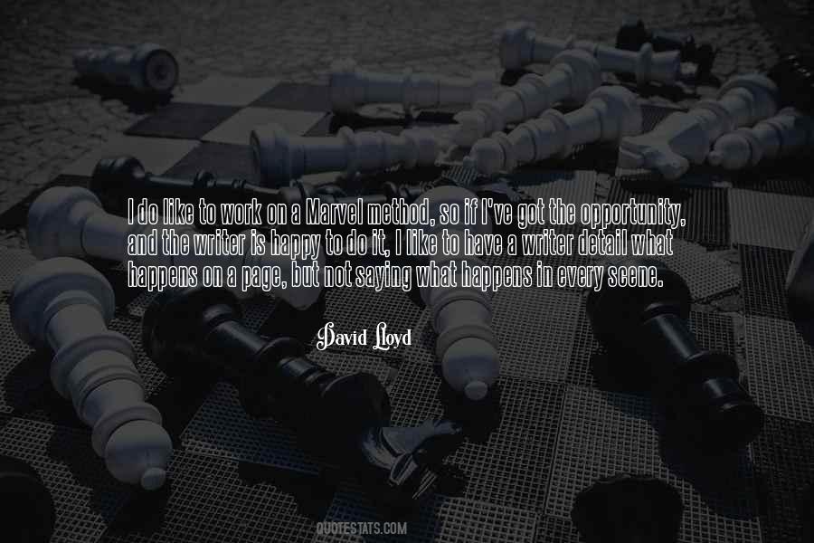 David Lloyd Quotes #76529