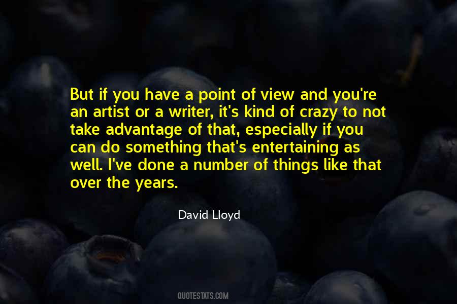 David Lloyd Quotes #904394