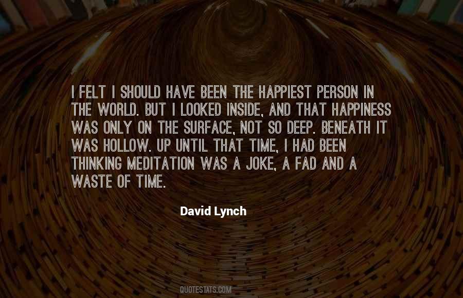 David Lynch Quotes #109726