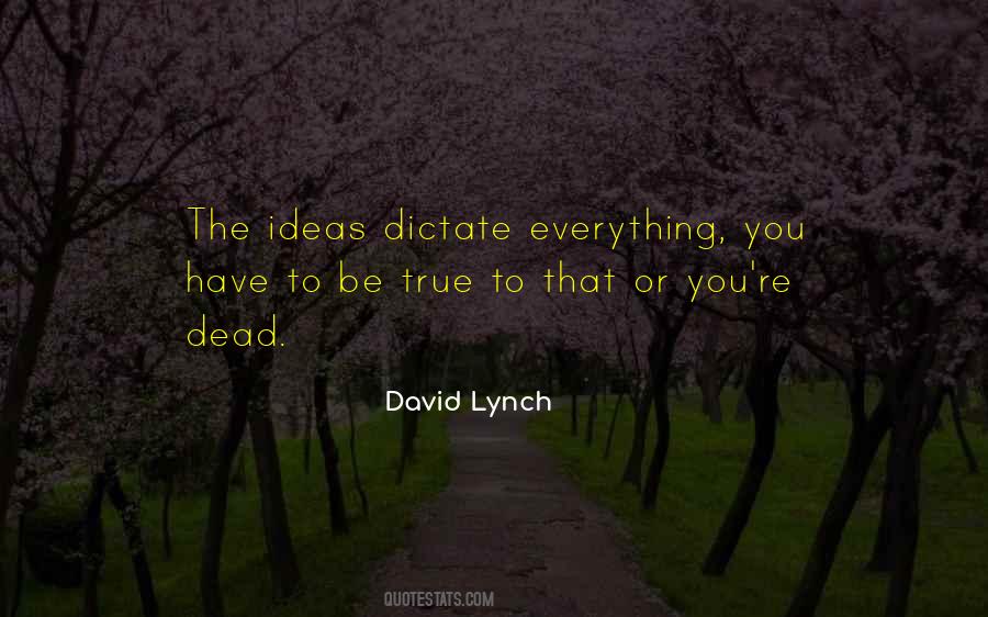 David Lynch Quotes #1605869