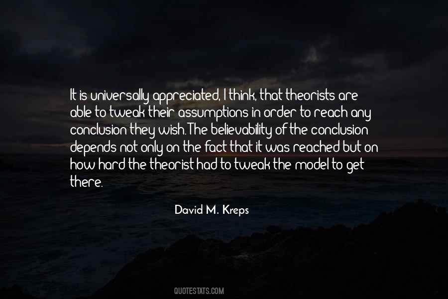 David M. Kreps Quotes #732702