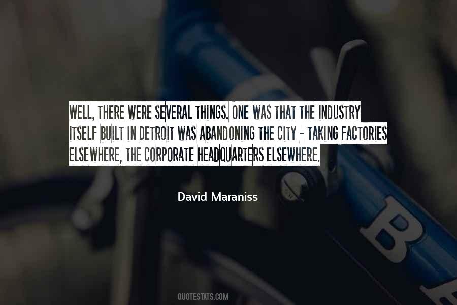 David Maraniss Quotes #1158187