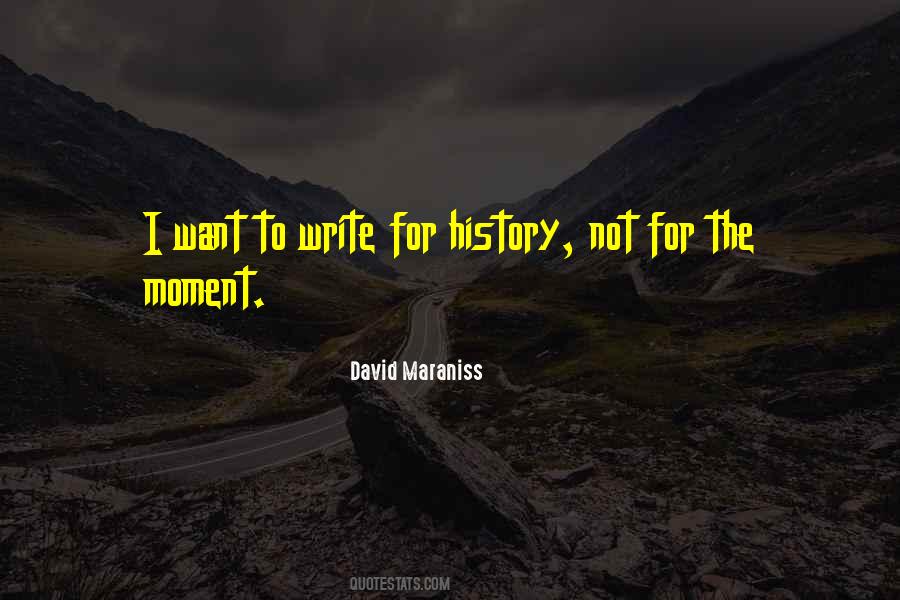 David Maraniss Quotes #1756556