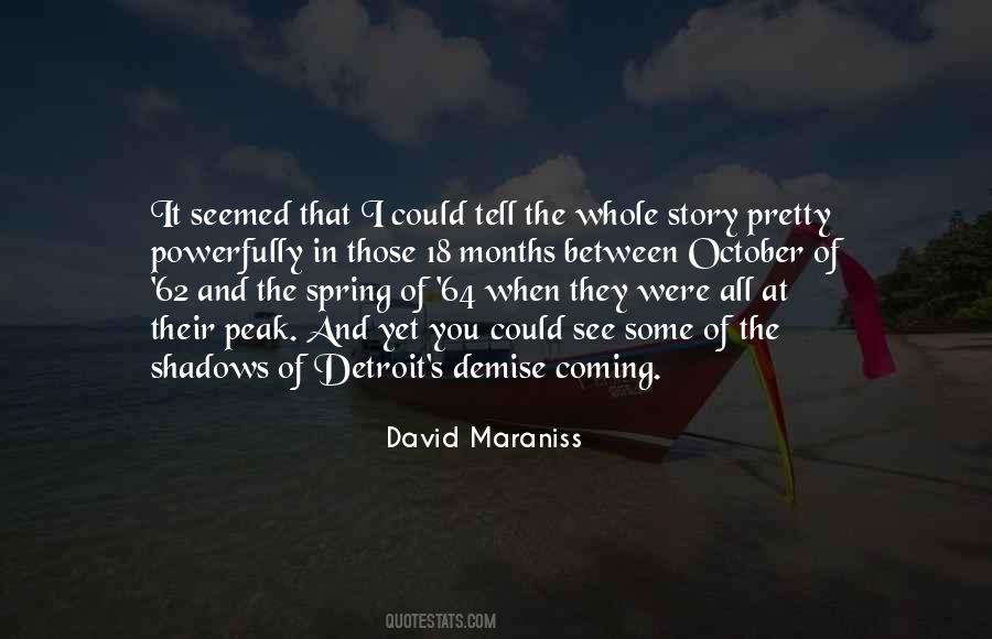 David Maraniss Quotes #443431