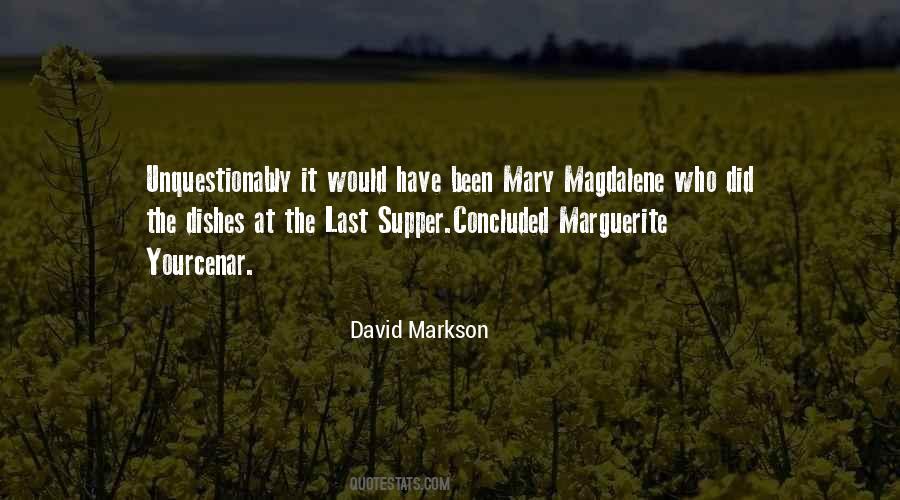 David Markson Quotes #1683970