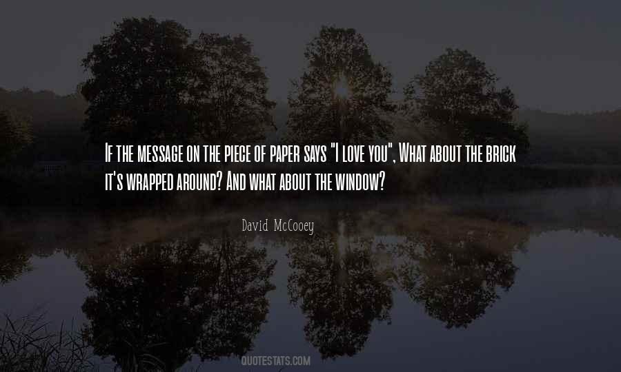 David McCooey Quotes #1547447 David McCooey Quotes #1547447