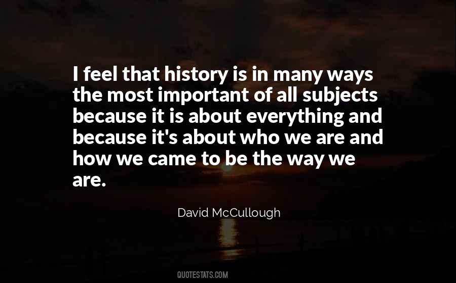 David McCullough Quotes #1631199