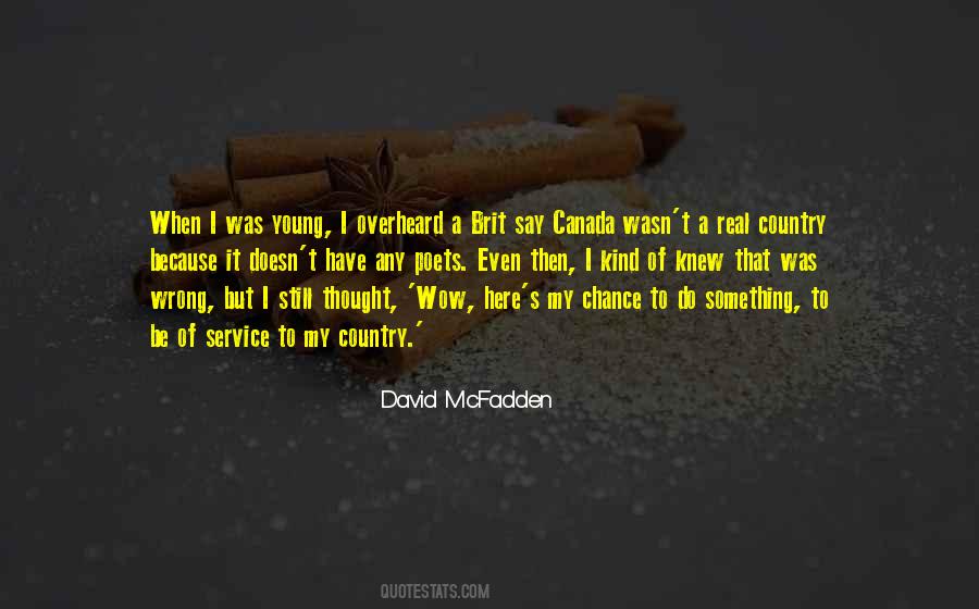 David McFadden Quotes #1521630