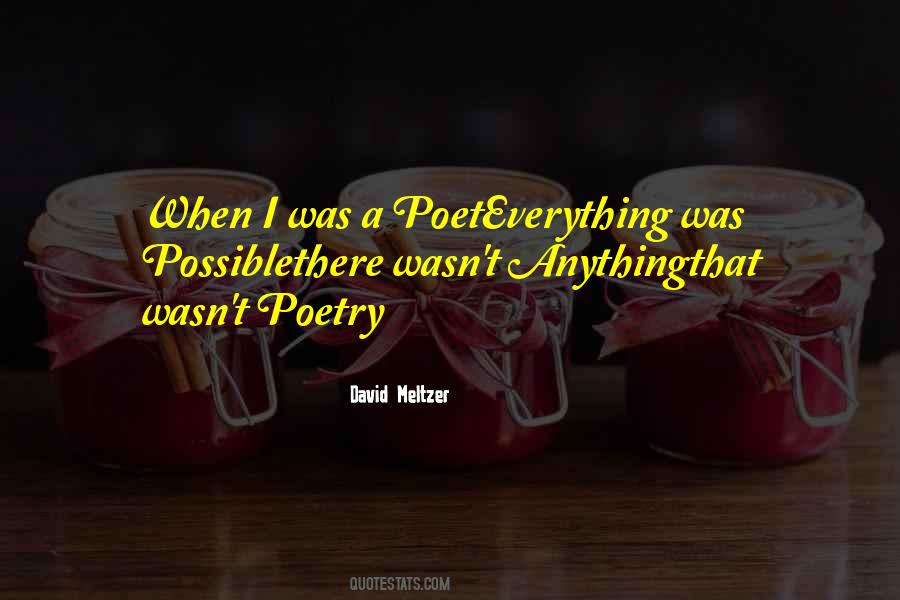 David Meltzer Quotes #896761