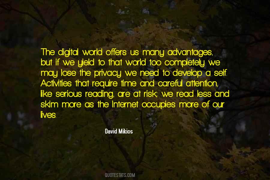 David Mikics Quotes #226980