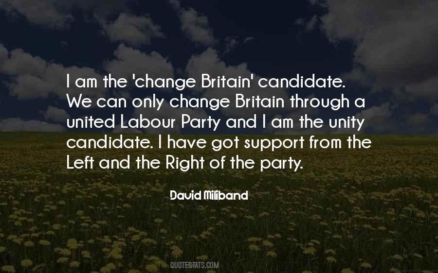 David Miliband Quotes #1303205