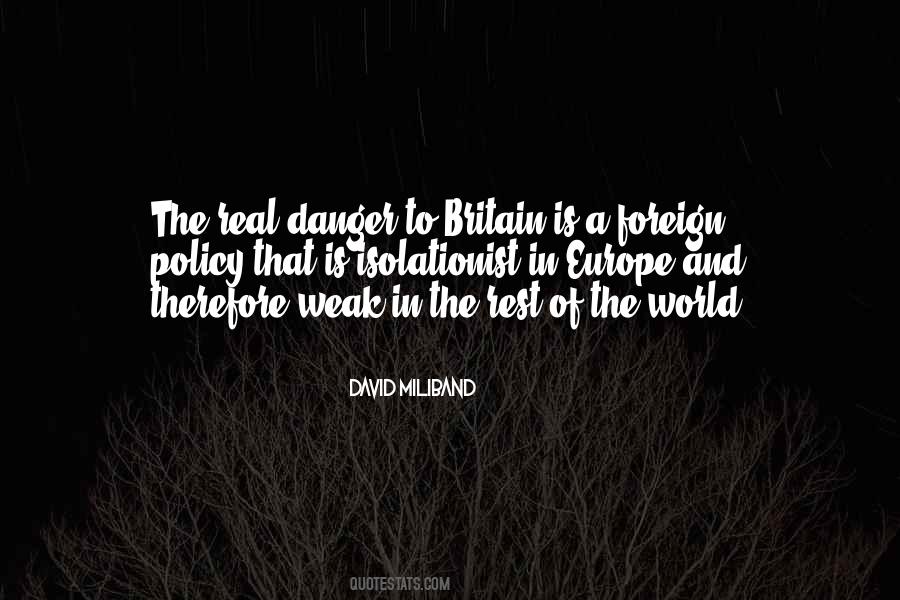 David Miliband Quotes #796605