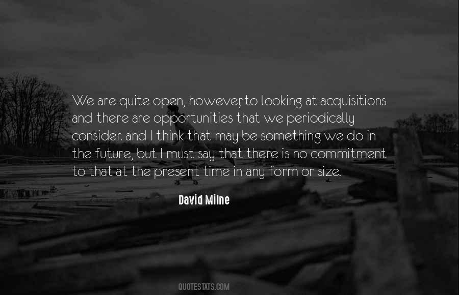 David Milne Quotes #1855092