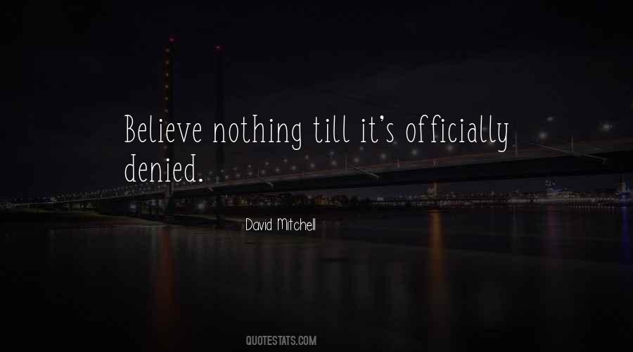 David Mitchell Quotes #1501882