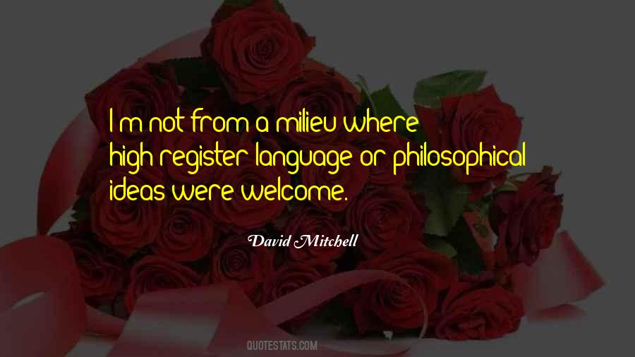 David Mitchell Quotes #765621