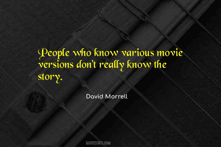 David Morrell Quotes #910693