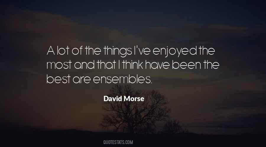 David Morse Quotes #838601