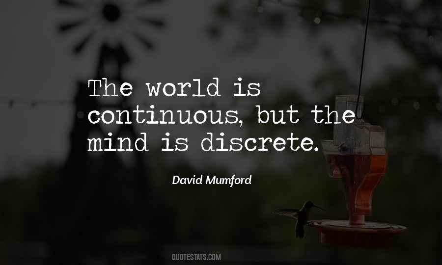 David Mumford Quotes #1733086