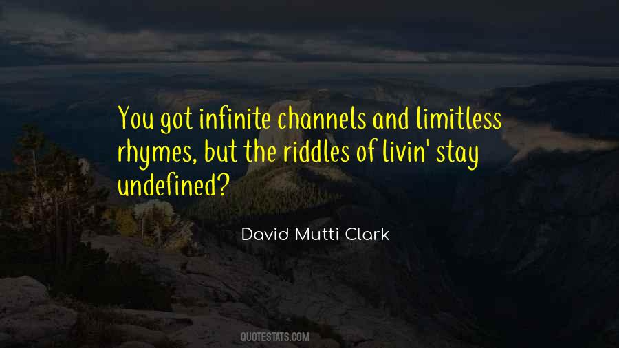David Mutti Clark Quotes #526785