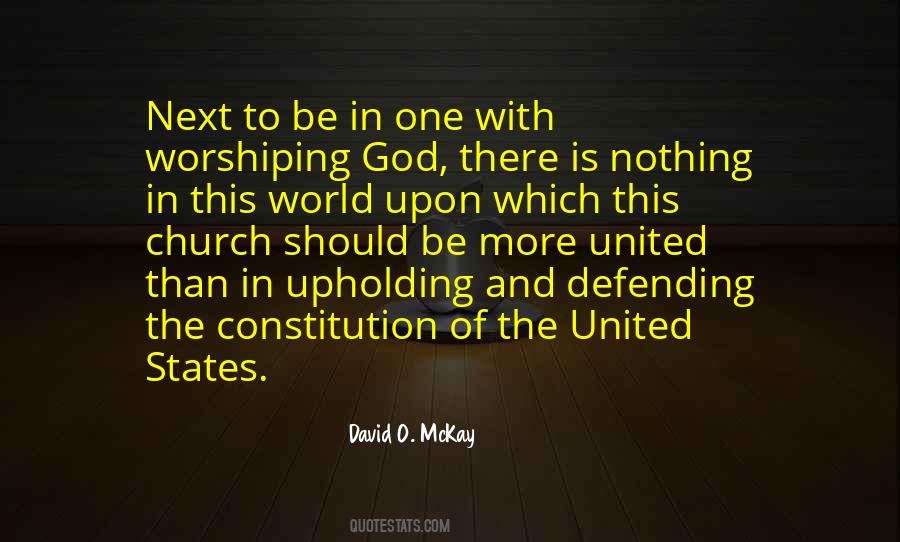 David O. McKay Quotes #44858