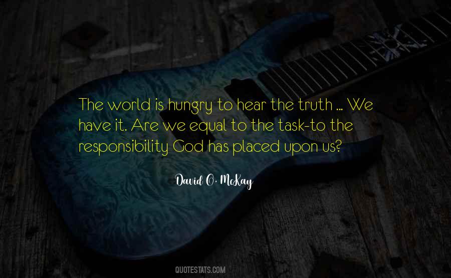 David O. McKay Quotes #51168