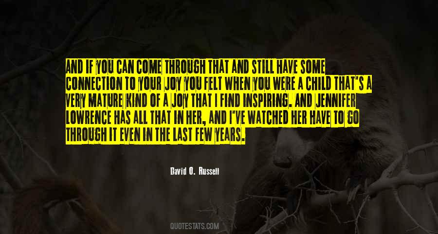 David O. Russell Quotes #1200427