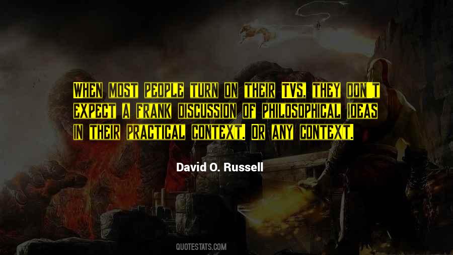 David O. Russell Quotes #1315331